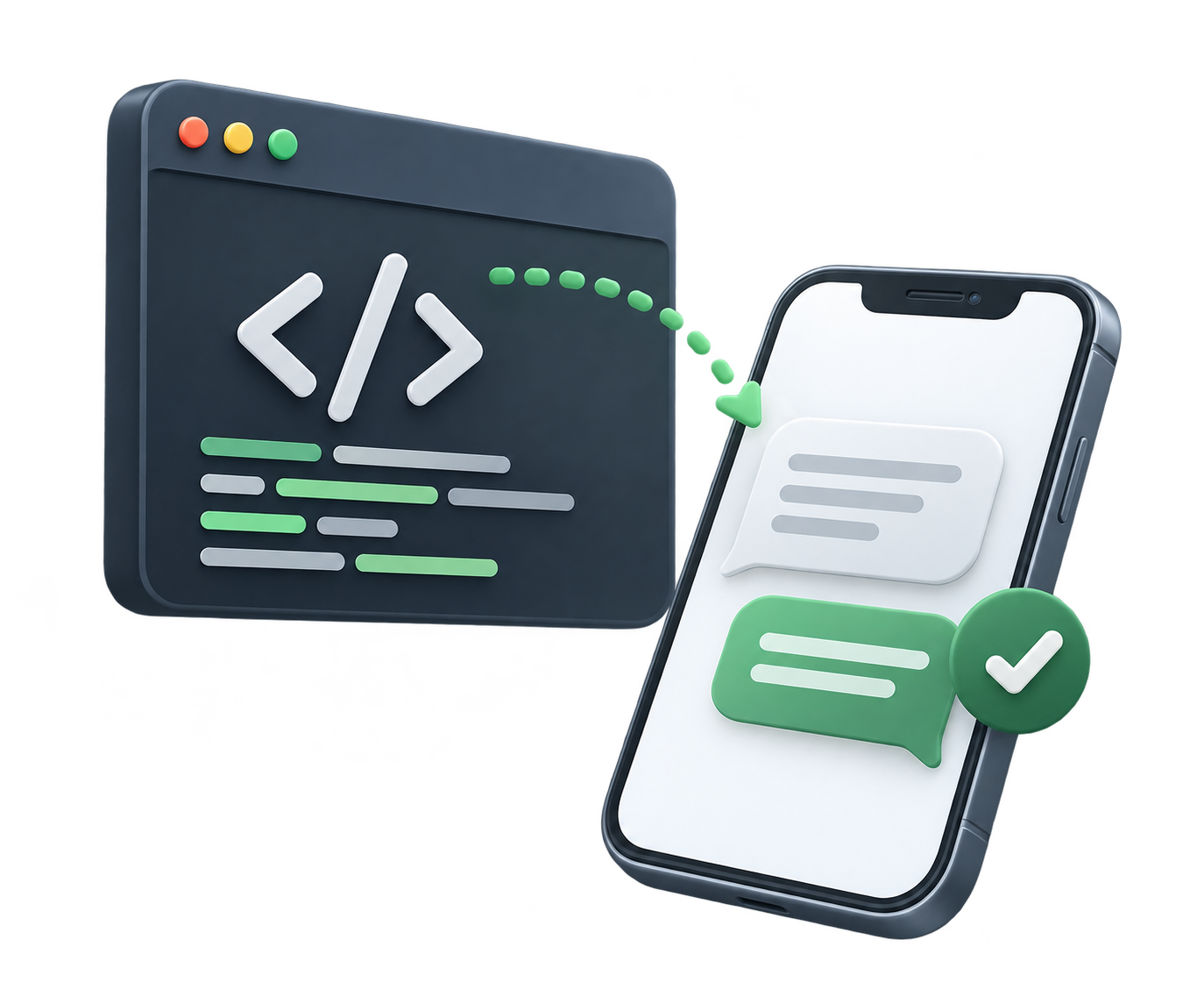 SMS api integráció